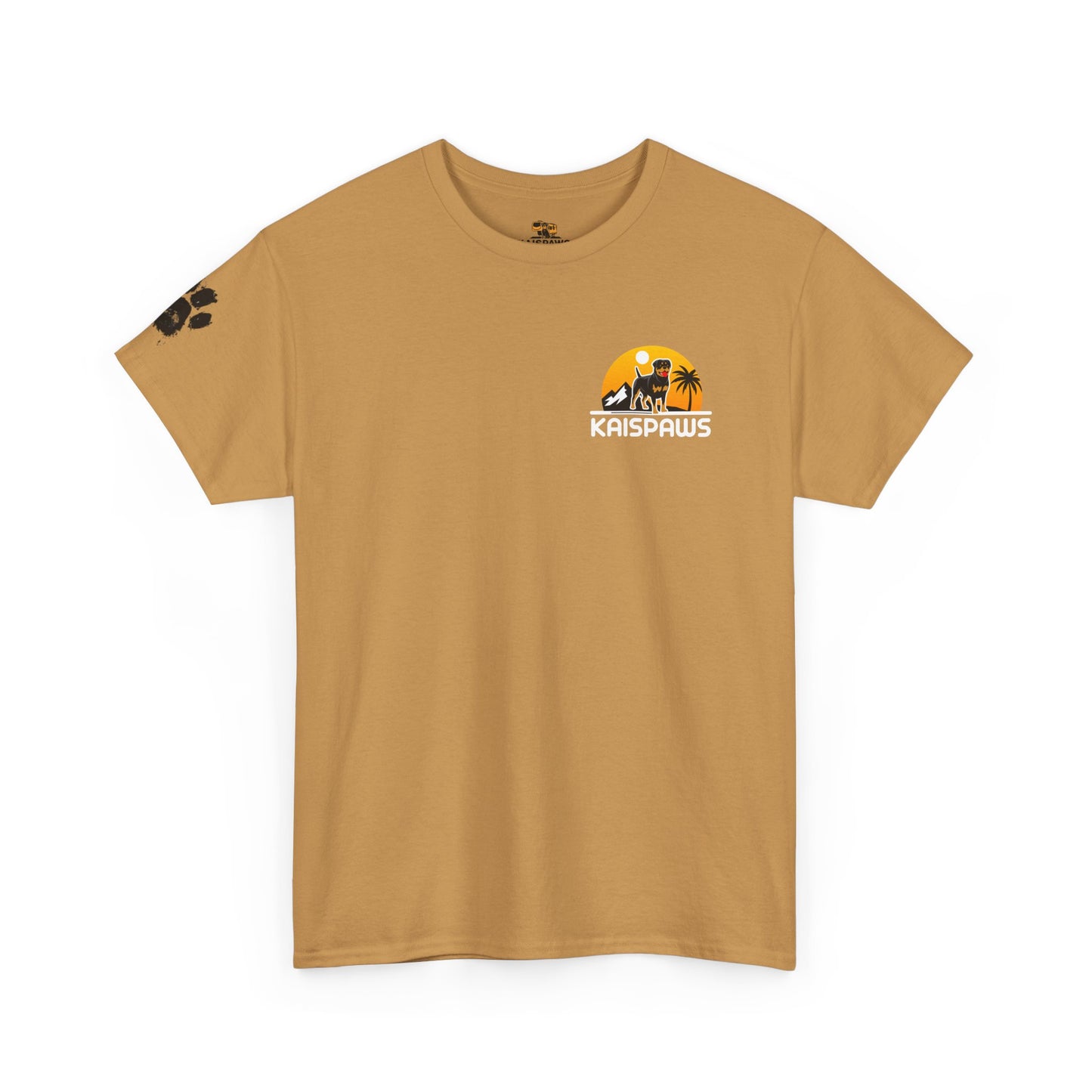 Dog Lover women's Heavy Cotton Tee - "Dog-tro-vert" Design
