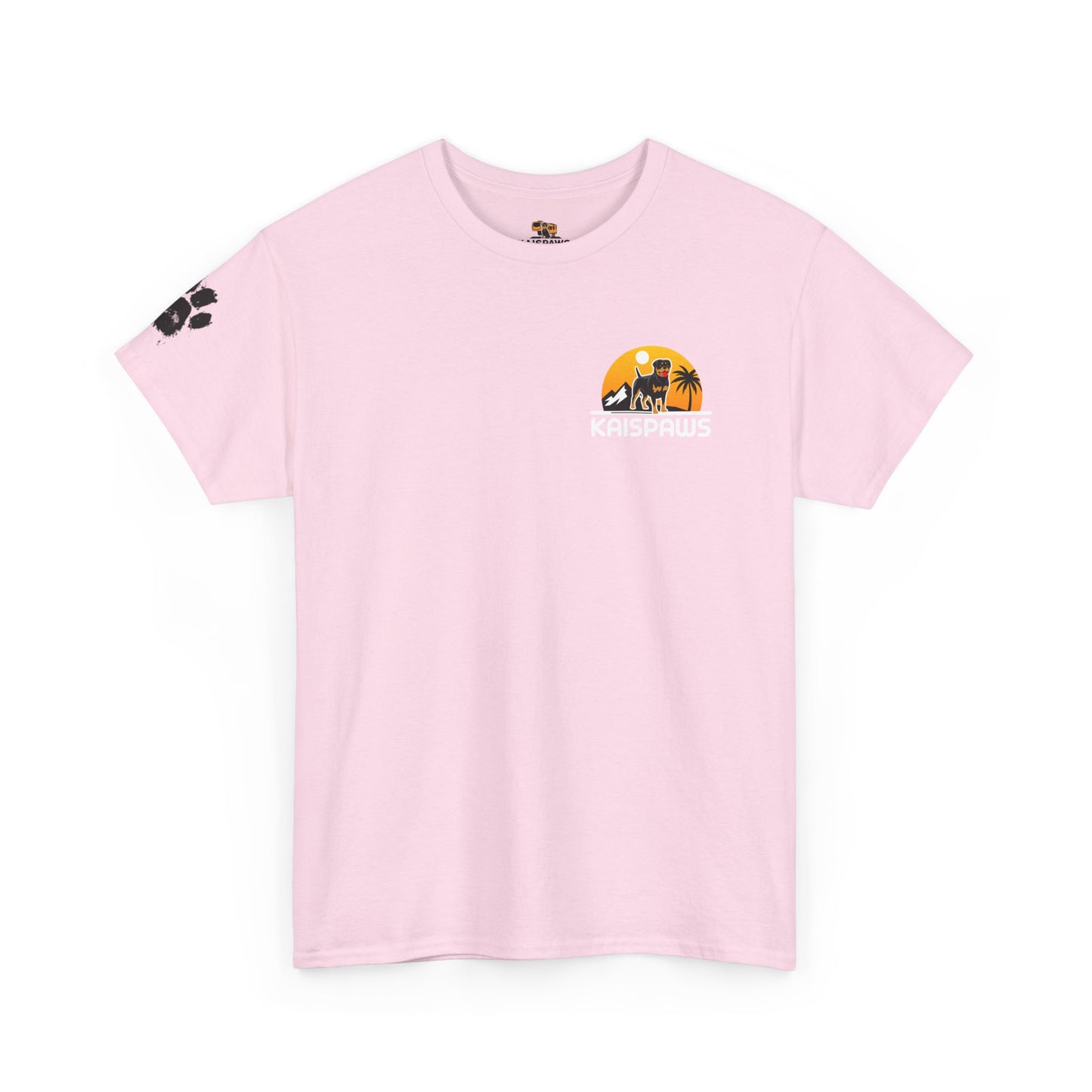 Dog Lover women's Heavy Cotton Tee - "Dog-tro-vert" Design
