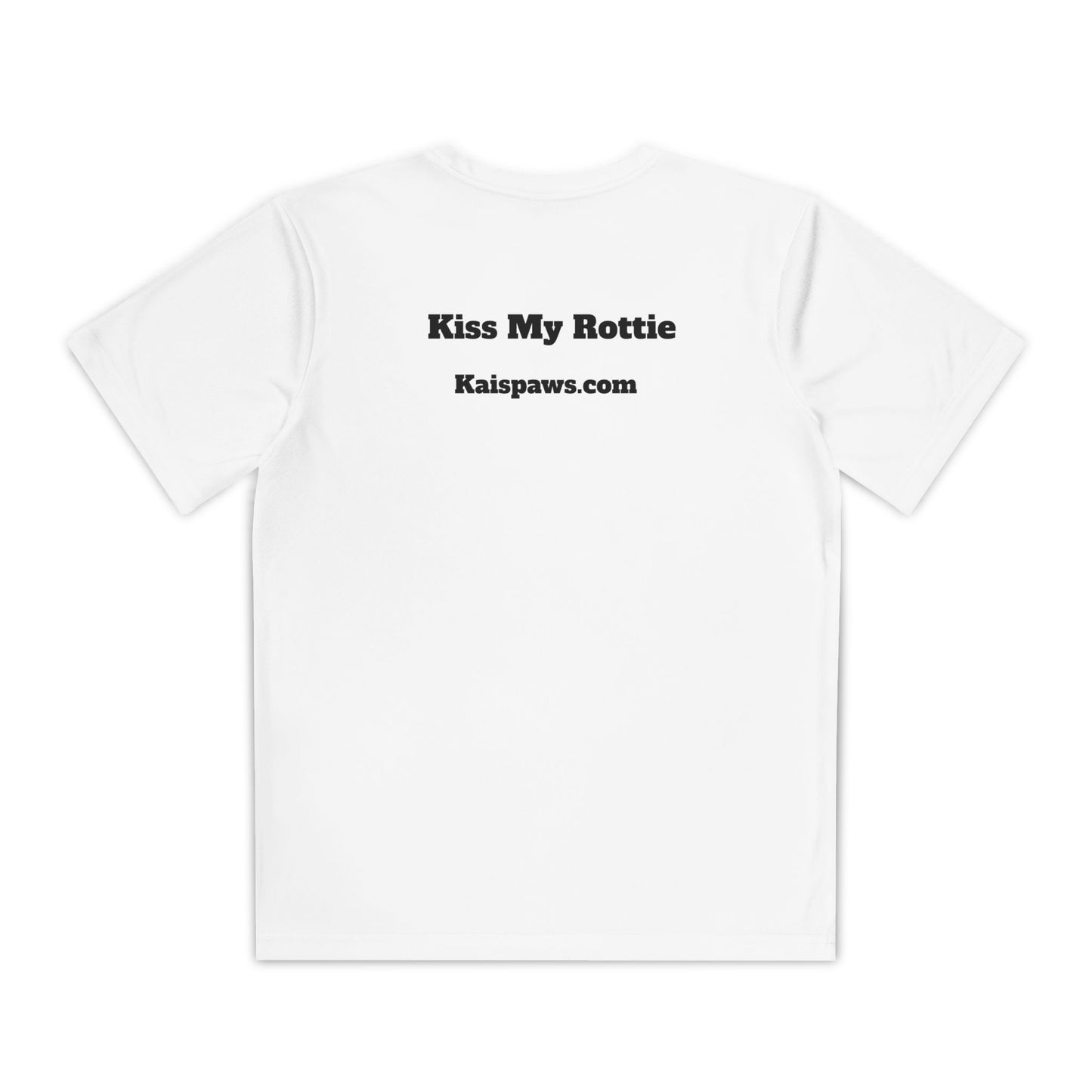 Kids Funny Dog Tee - 'Kiss My Rottie'