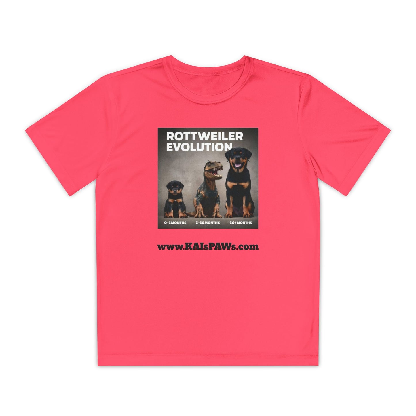 Youth Rottweiler the "Toby shirt" - Fun and Stylish Dog Lover Shirt