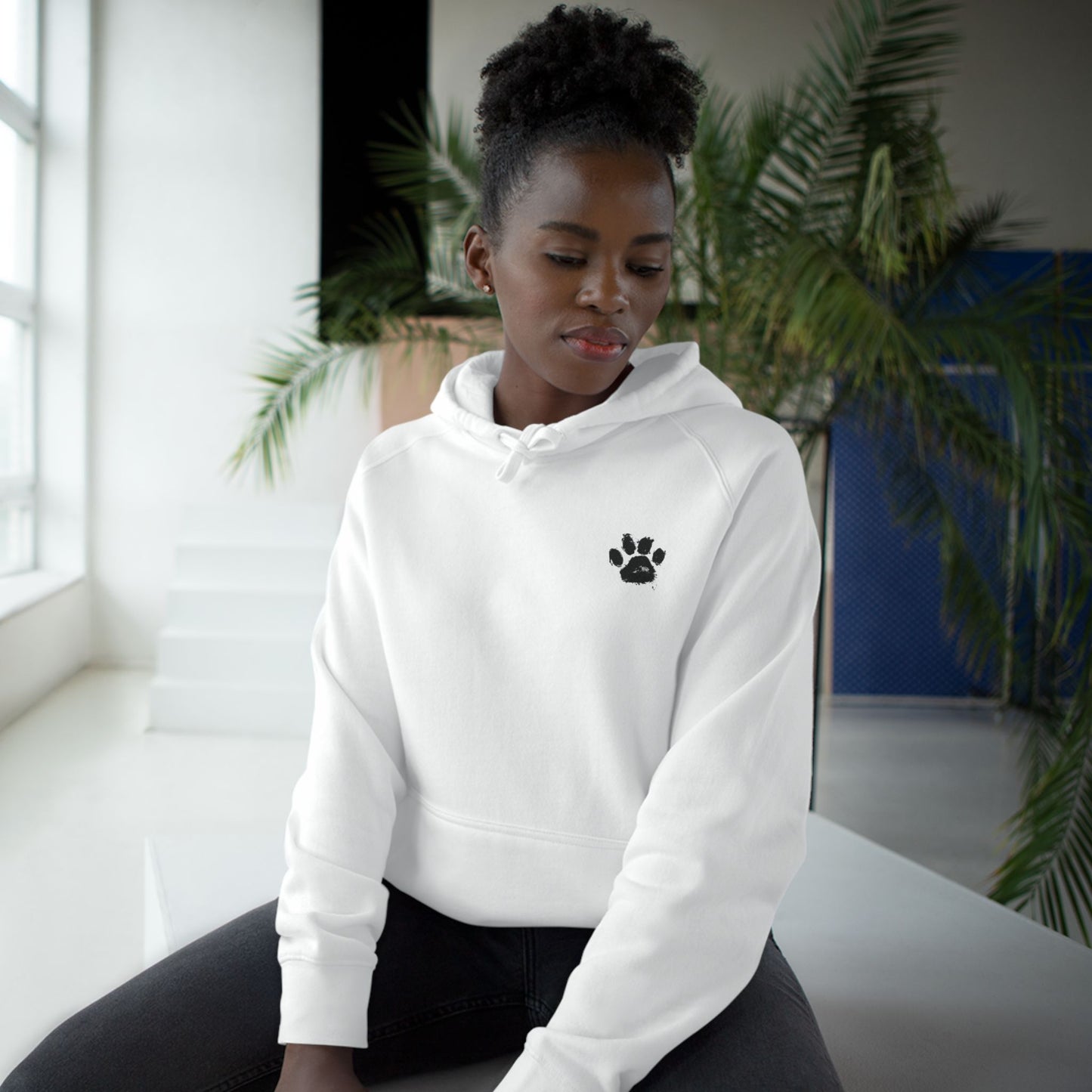Fun Dog-Themed Women's Hoodie - "I'm Not A Dog, I'm A Baby"