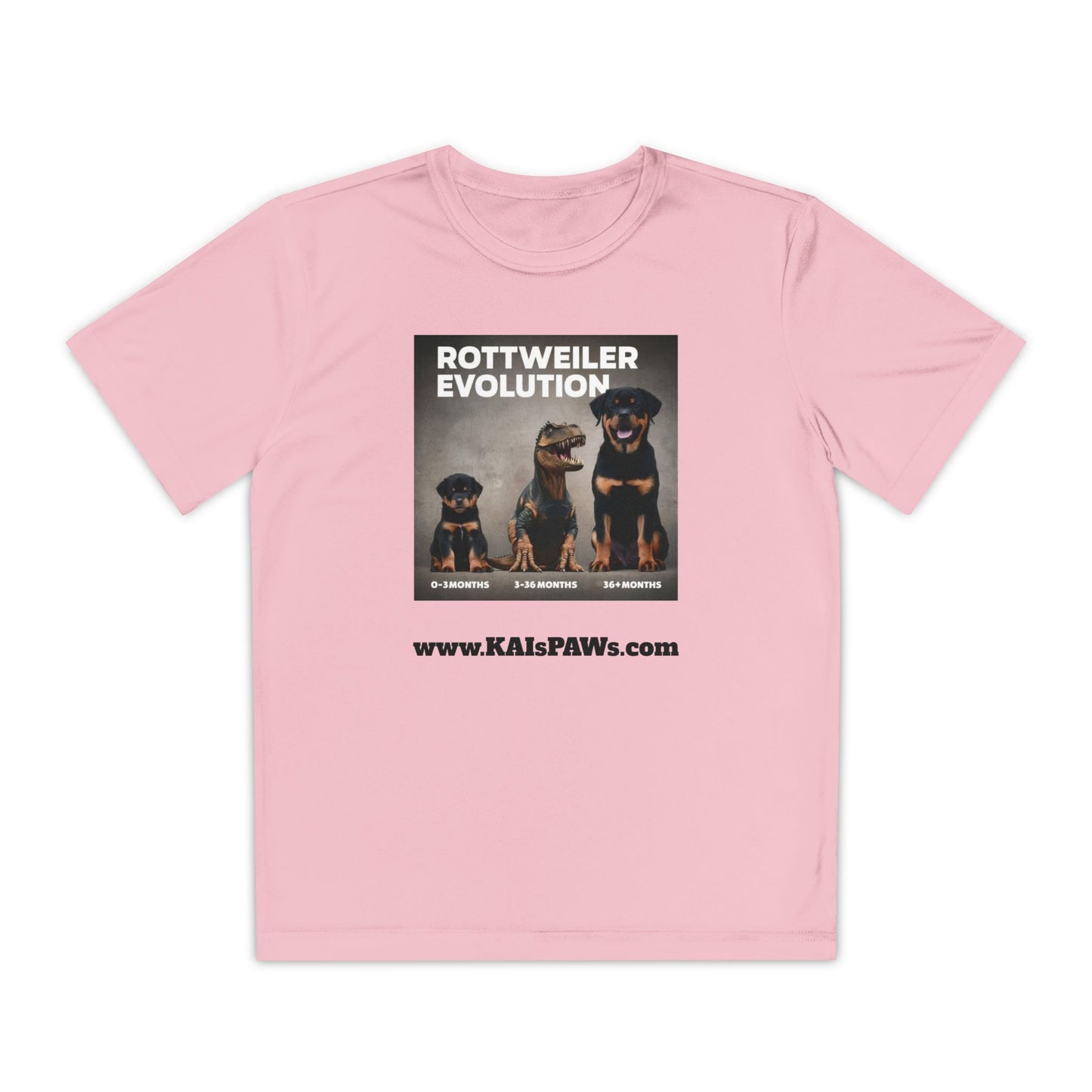 Youth Rottweiler the "Toby shirt" - Fun and Stylish Dog Lover Shirt