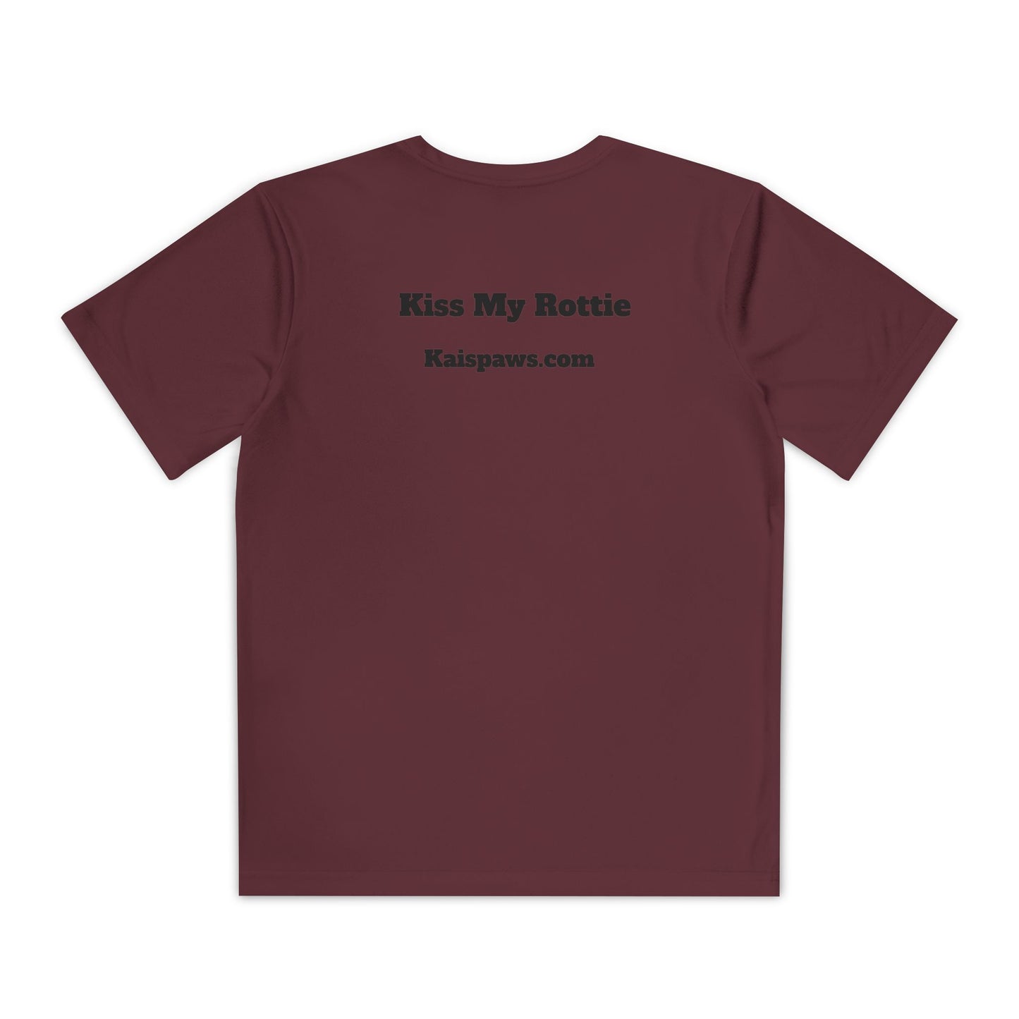 Kids Funny Dog Tee - 'Kiss My Rottie'