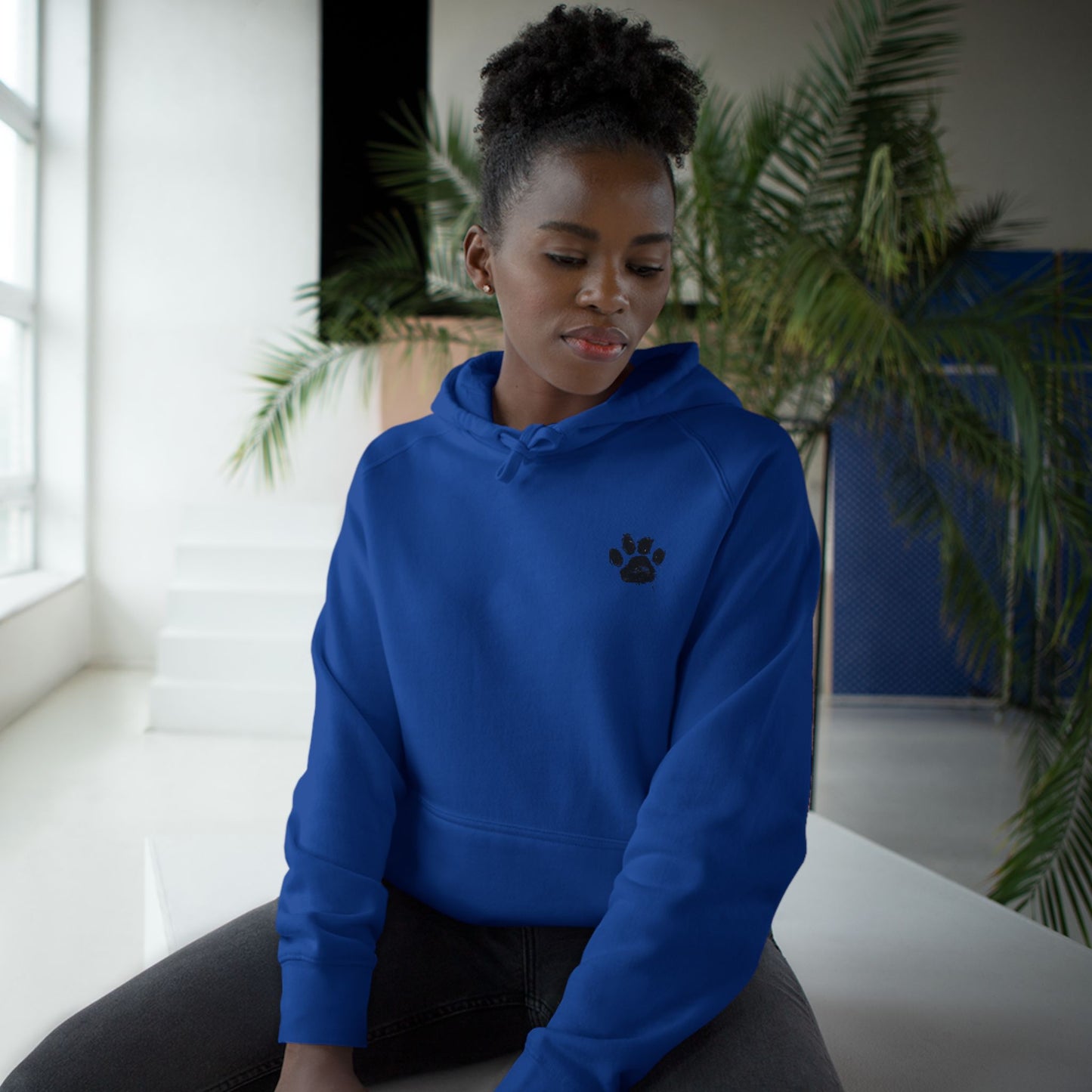 Fun Dog-Themed Women's Hoodie - "I'm Not A Dog, I'm A Baby"