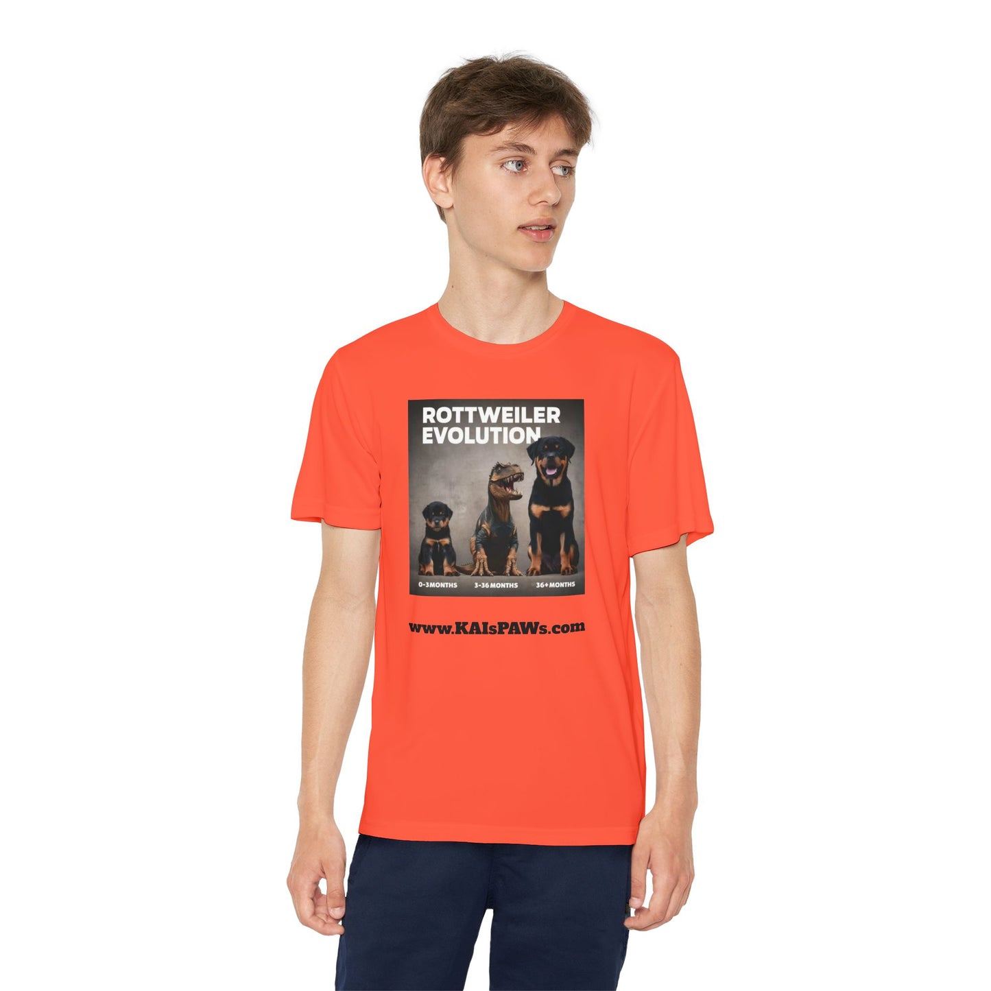 Youth Rottweiler the "Toby shirt" - Fun and Stylish Dog Lover Shirt
