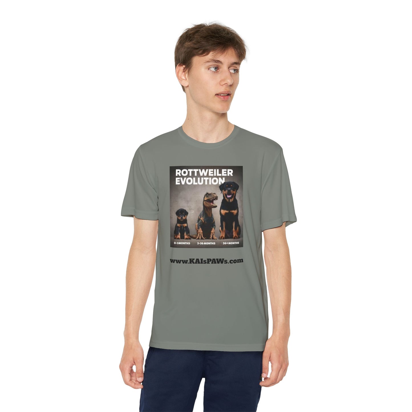 Youth Rottweiler the "Toby shirt" - Fun and Stylish Dog Lover Shirt