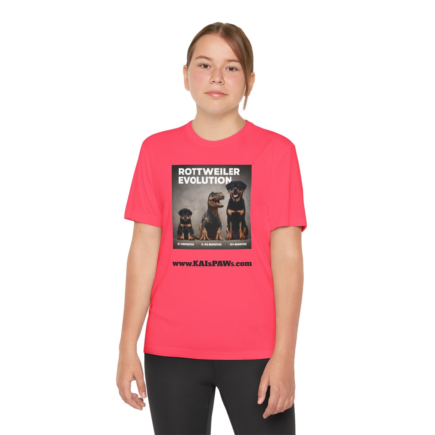 Youth Rottweiler the "Toby shirt" - Fun and Stylish Dog Lover Shirt