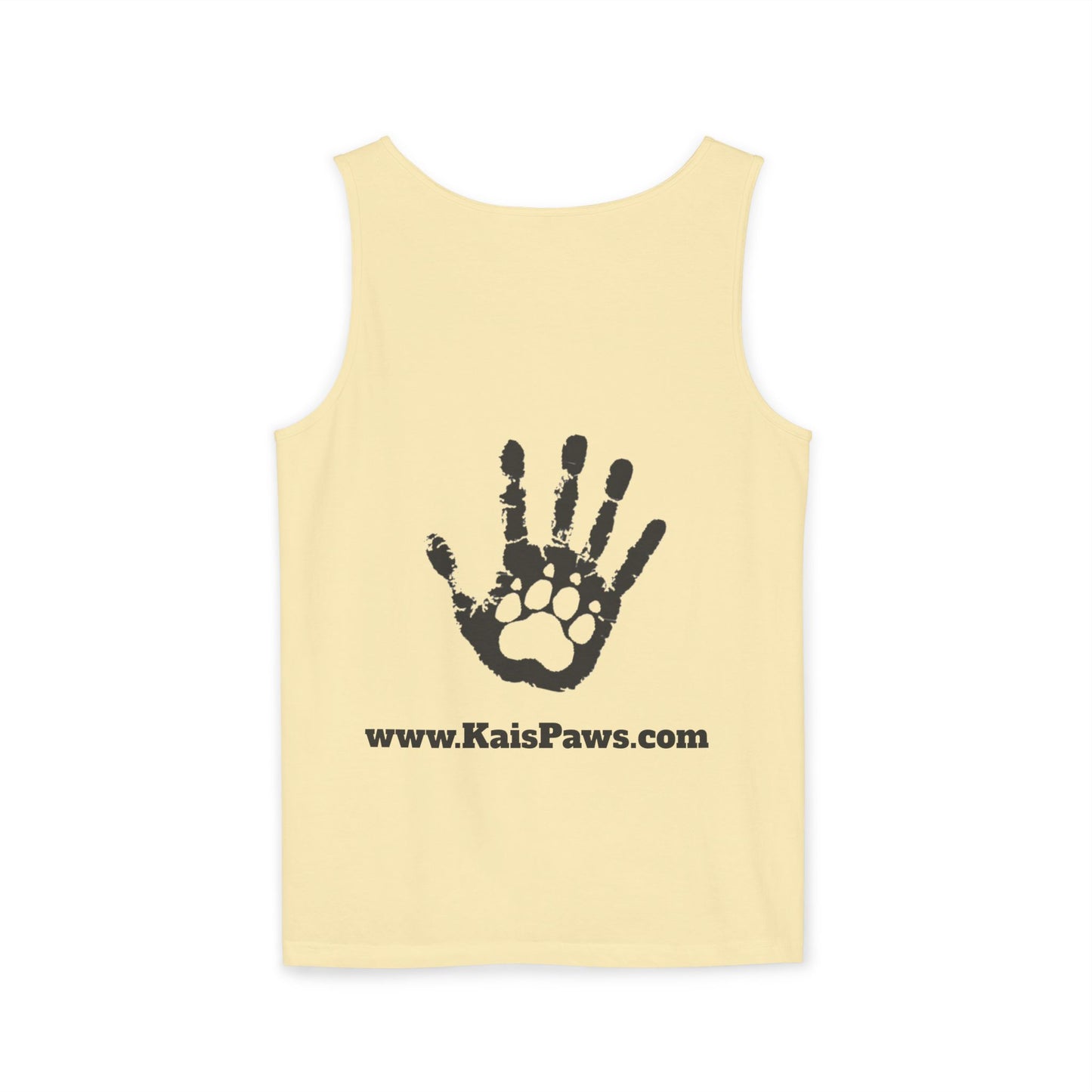 Ladies Tank Top - 'KaisPaws & Hand / Paw'