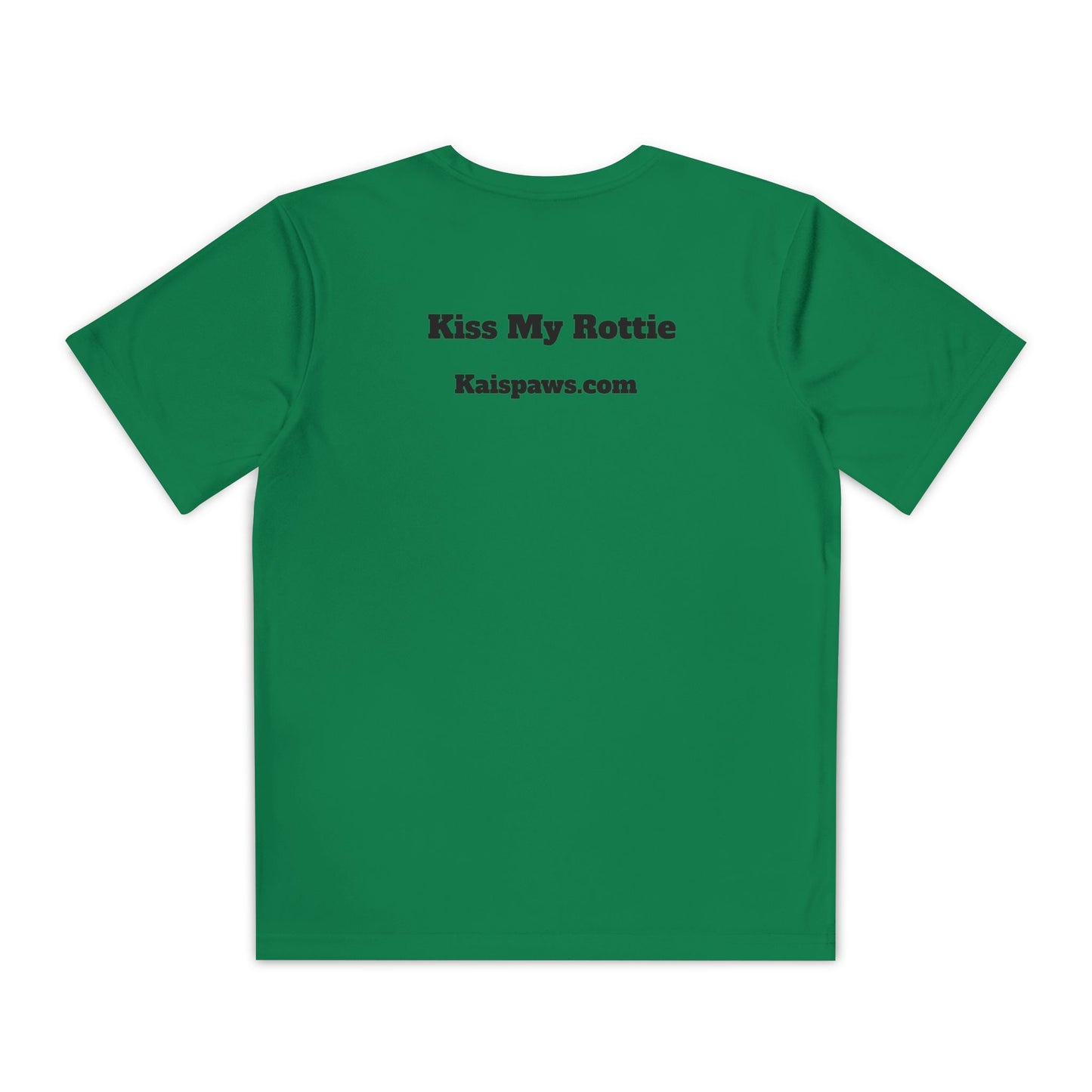 Kids Funny Dog Tee - 'Kiss My Rottie'