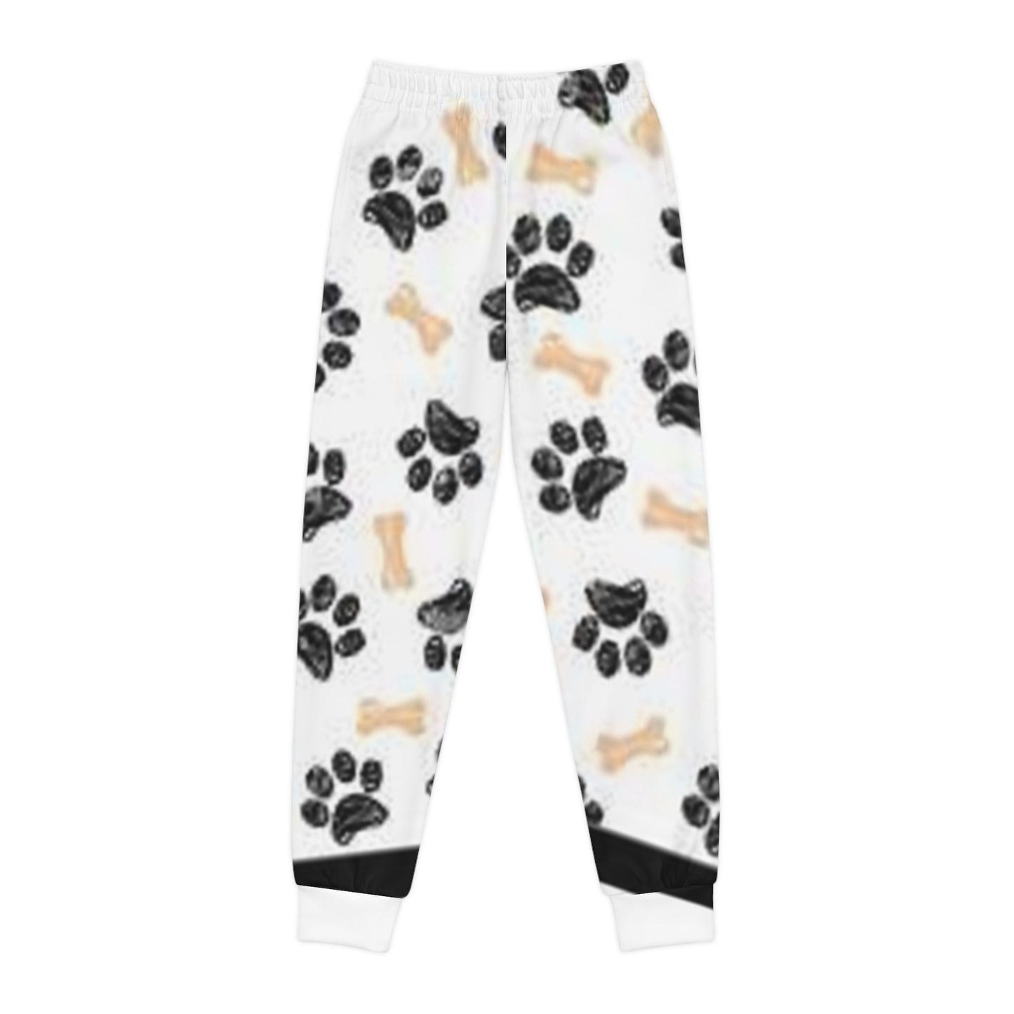 Youth Pet-Themed Joggers, Animal Lover's Joggers, Cozy Paw Print Pants for Kids, Dog Bone Pattern Sweatpants, Gift for Young Animal [...]