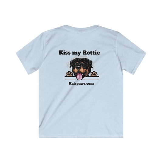 Kids Tee - Kiss my Rottie