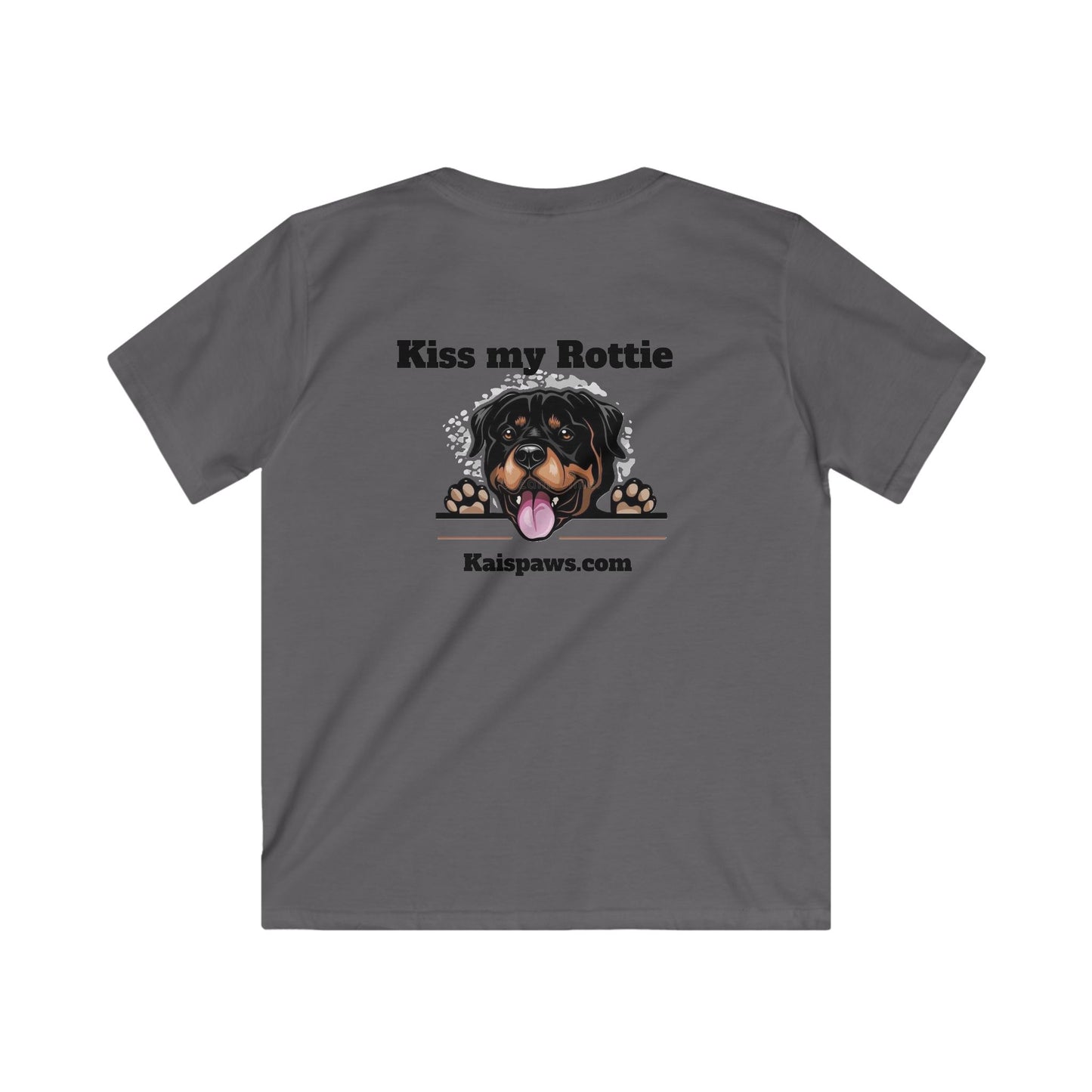 Kids Tee - Kiss my Rottie