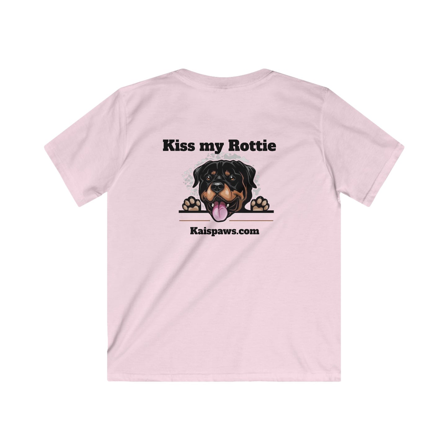 Kids Tee - Kiss my Rottie