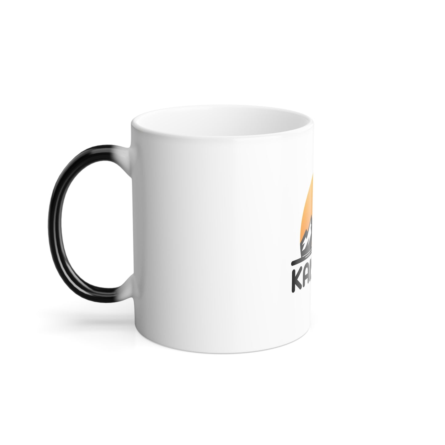 Color Morphing Mug 'KaisPaws' Design - Perfect Pet Lover Gift