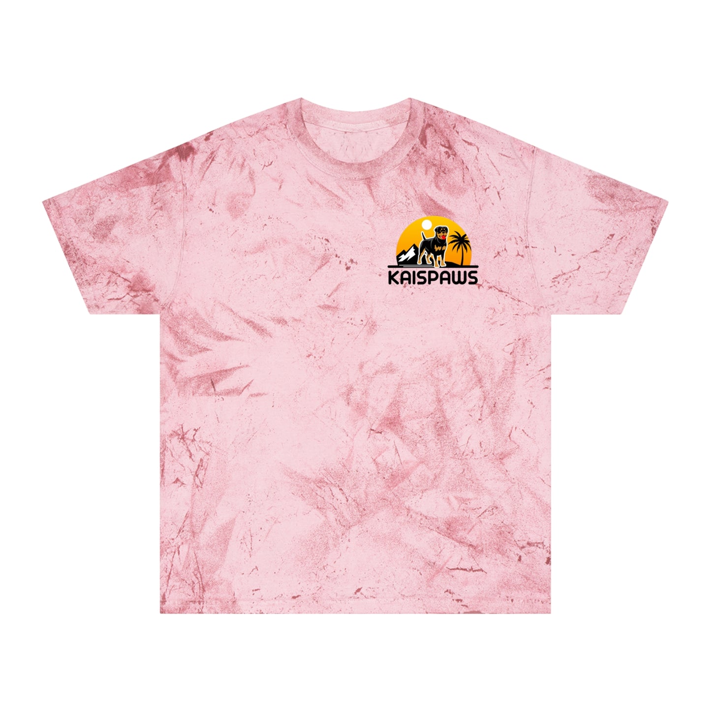 'Life's better with a Rottweiler' Ladies or Mens Color Blast T-Shirt