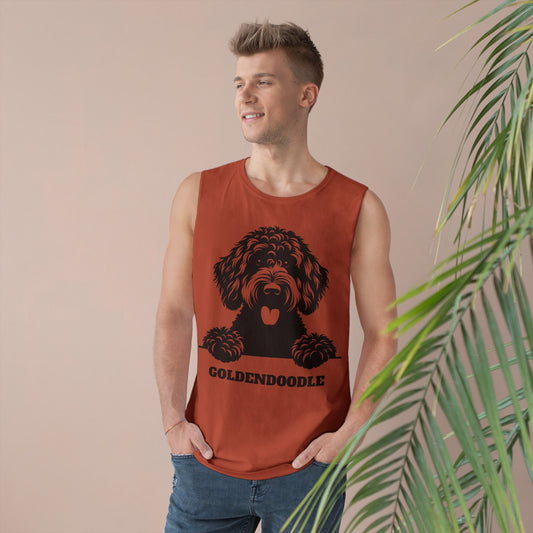 Goldendoodle Lover Unisex Tank Top - Fun Dog Graphic Tee