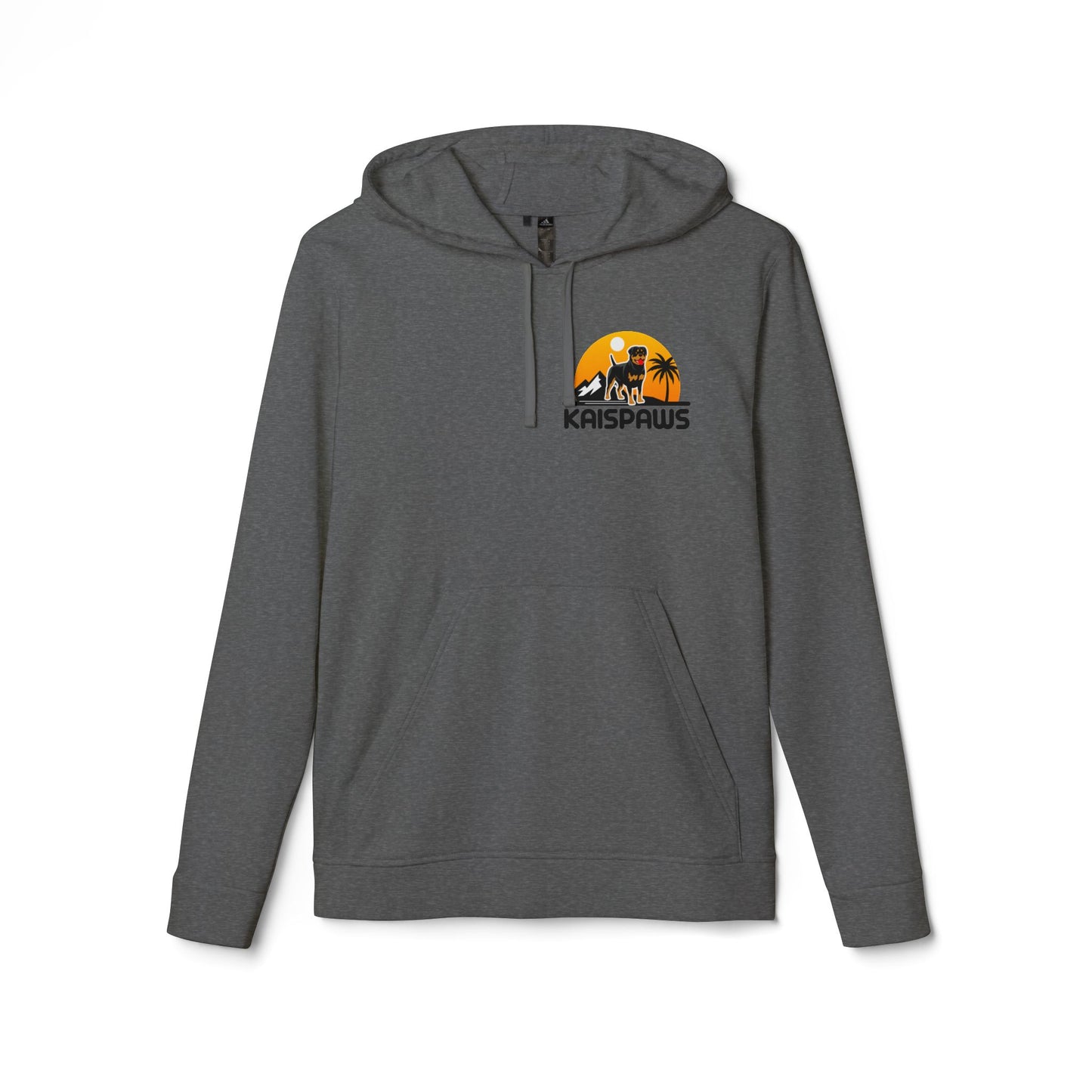 Ladies Fleece Hoodie 'Kiss My Rottie'