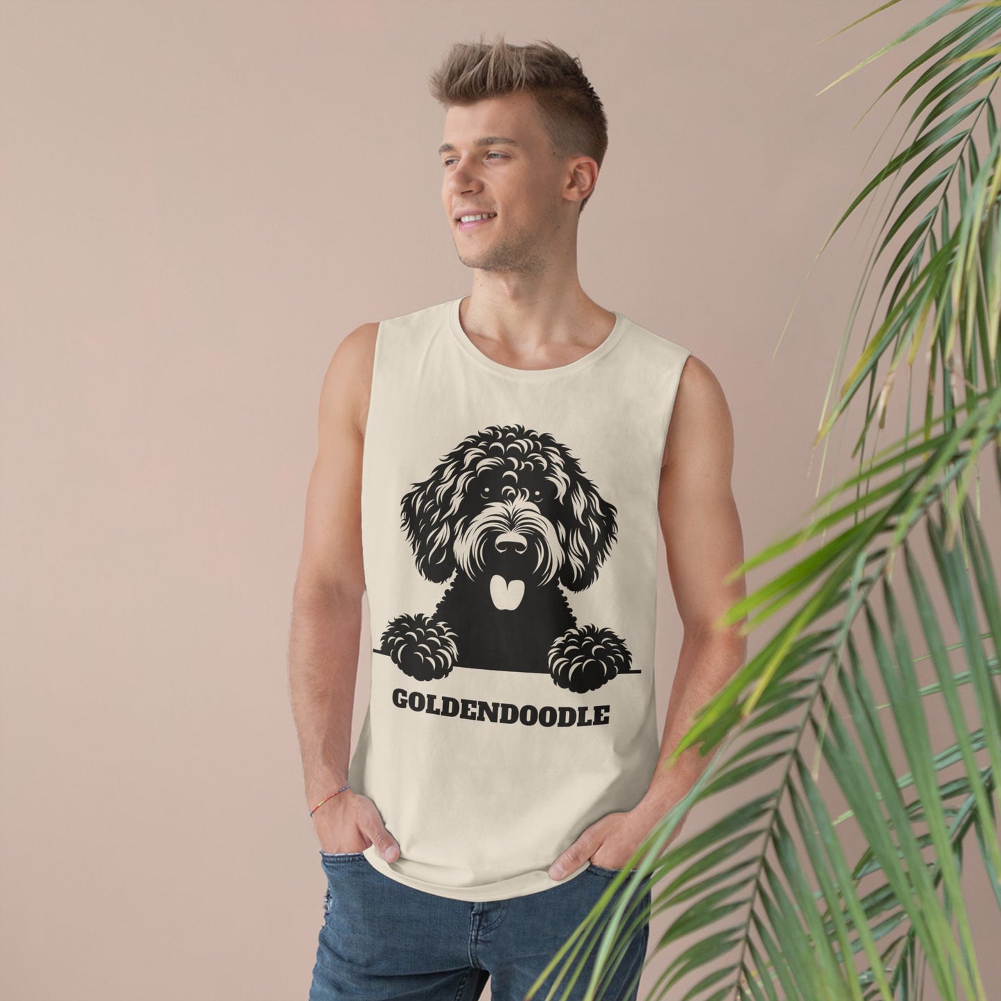 Goldendoodle Lover Unisex Tank Top - Fun Dog Graphic Tee