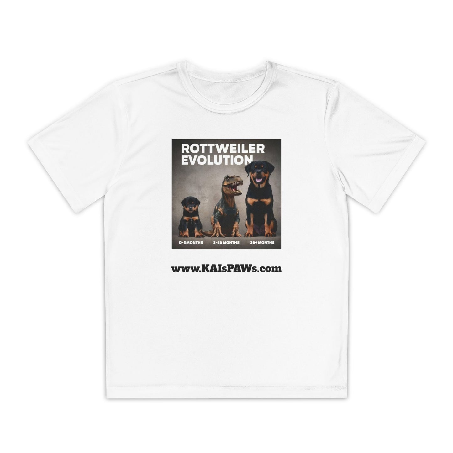 Youth Rottweiler the "Toby shirt" - Fun and Stylish Dog Lover Shirt