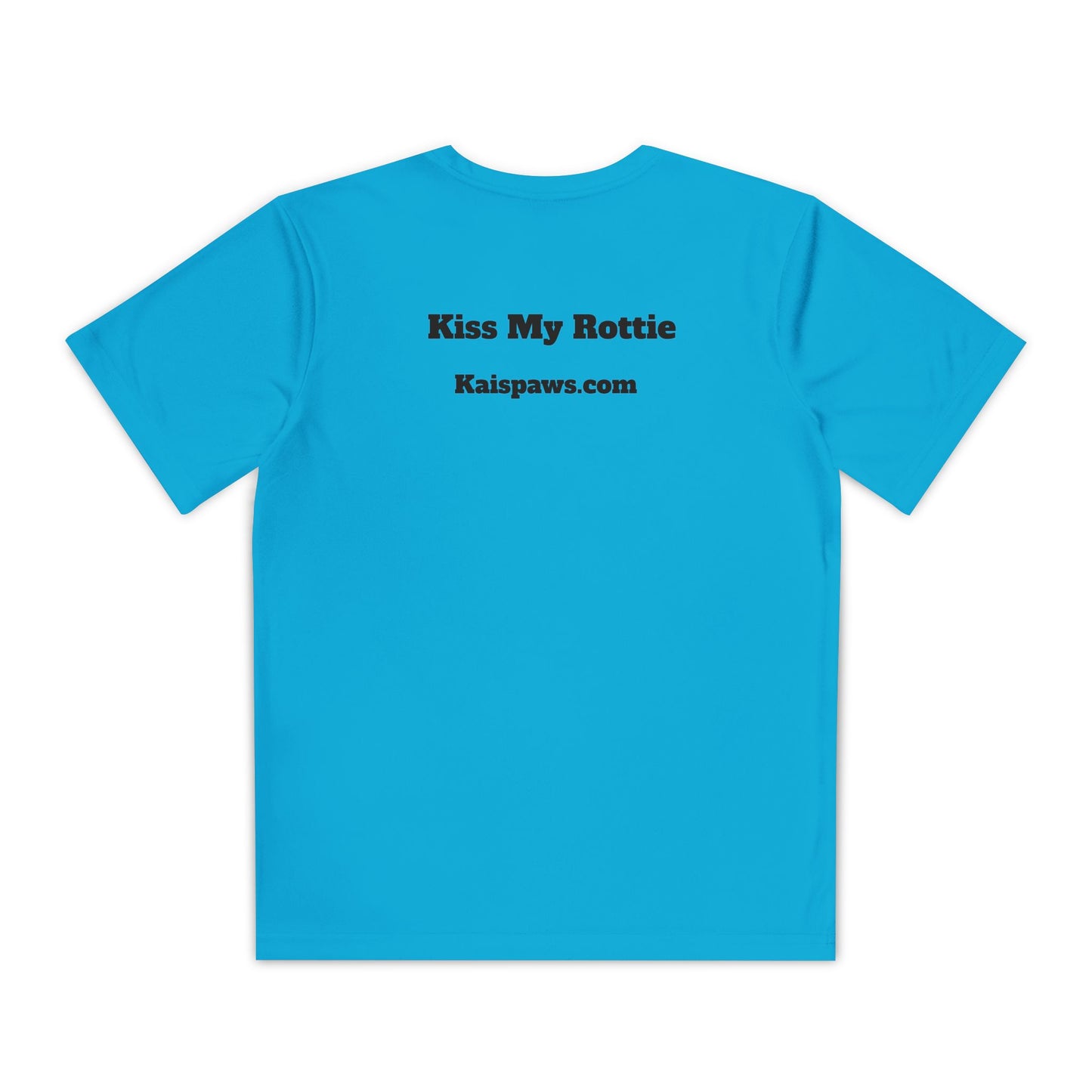 Kids Funny Dog Tee - 'Kiss My Rottie'