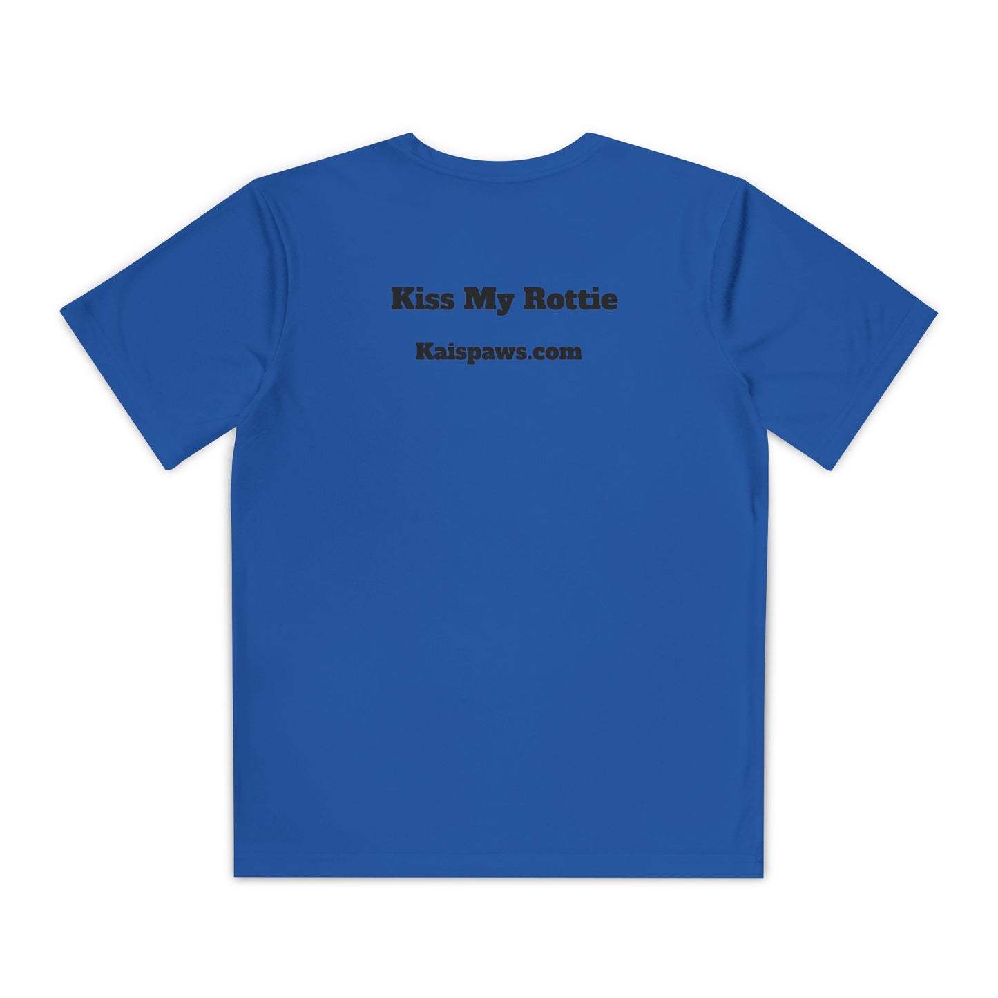 Kids Funny Dog Tee - 'Kiss My Rottie'