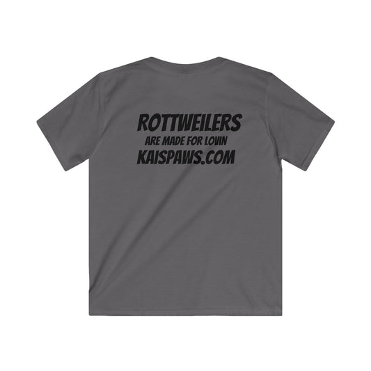 KIDS Tshirt - 'Rottweilers are made for Lovin'