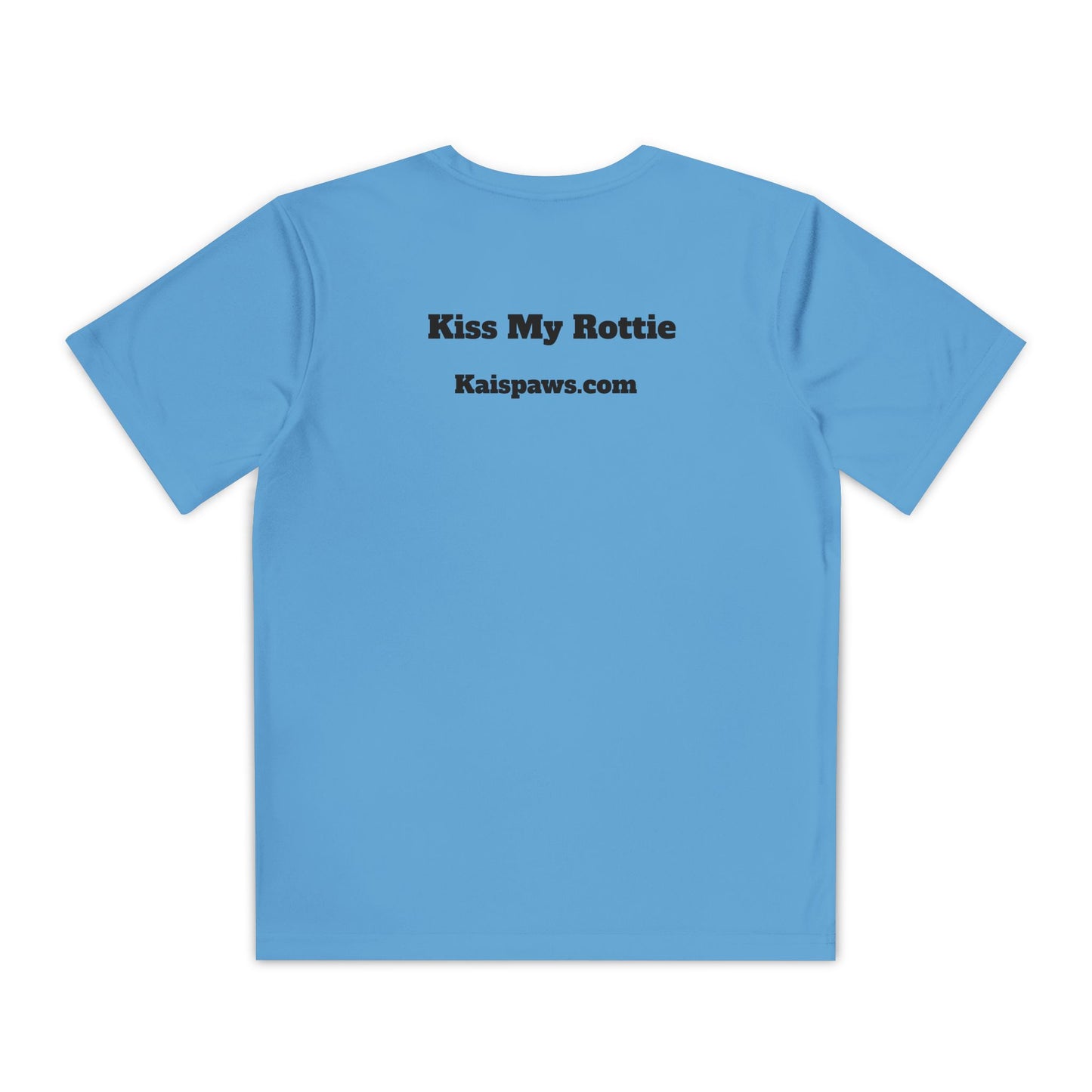 Kids Funny Dog Tee - 'Kiss My Rottie'