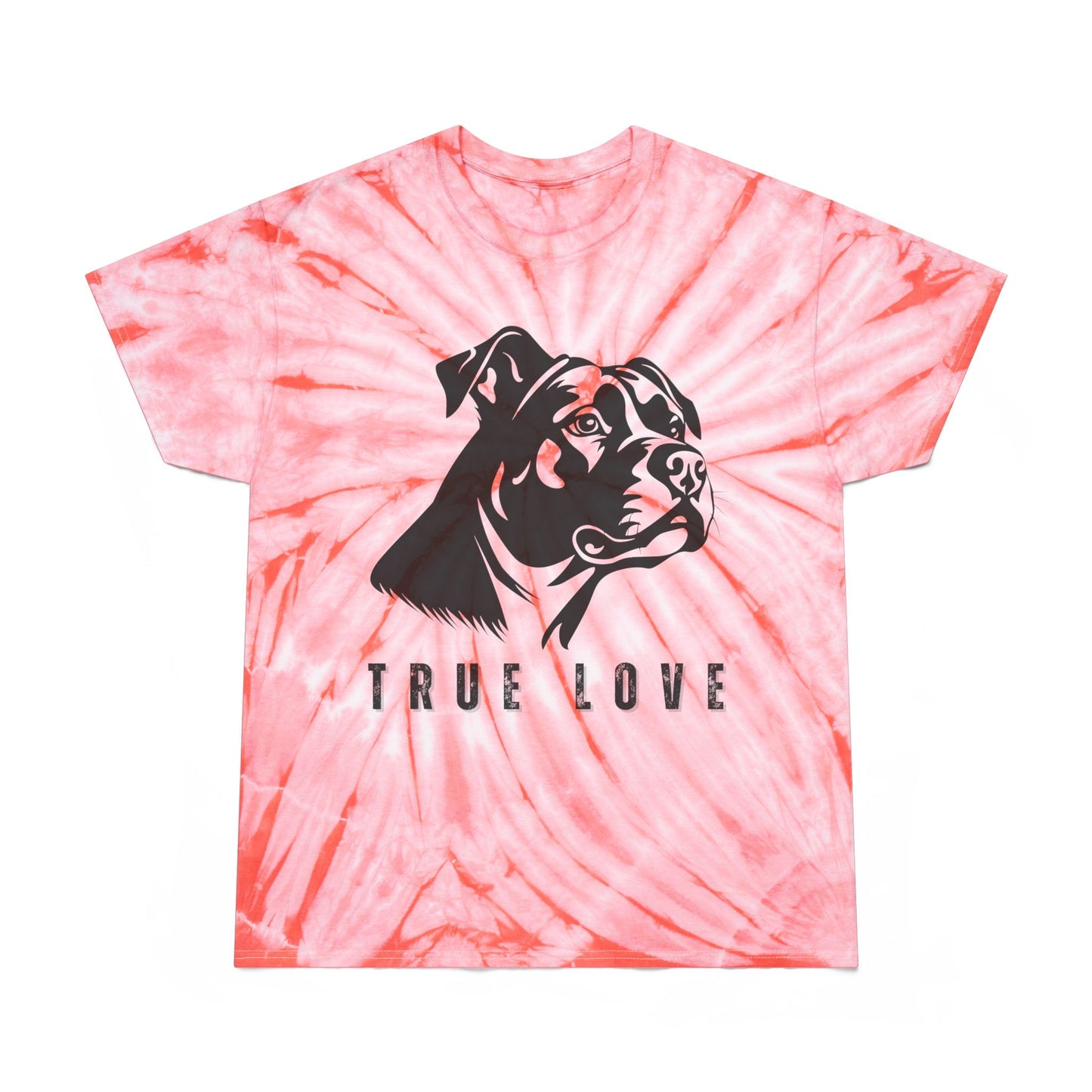 True Love Men's Tie-Dye Tee - Yellow Dog Lover Shirt