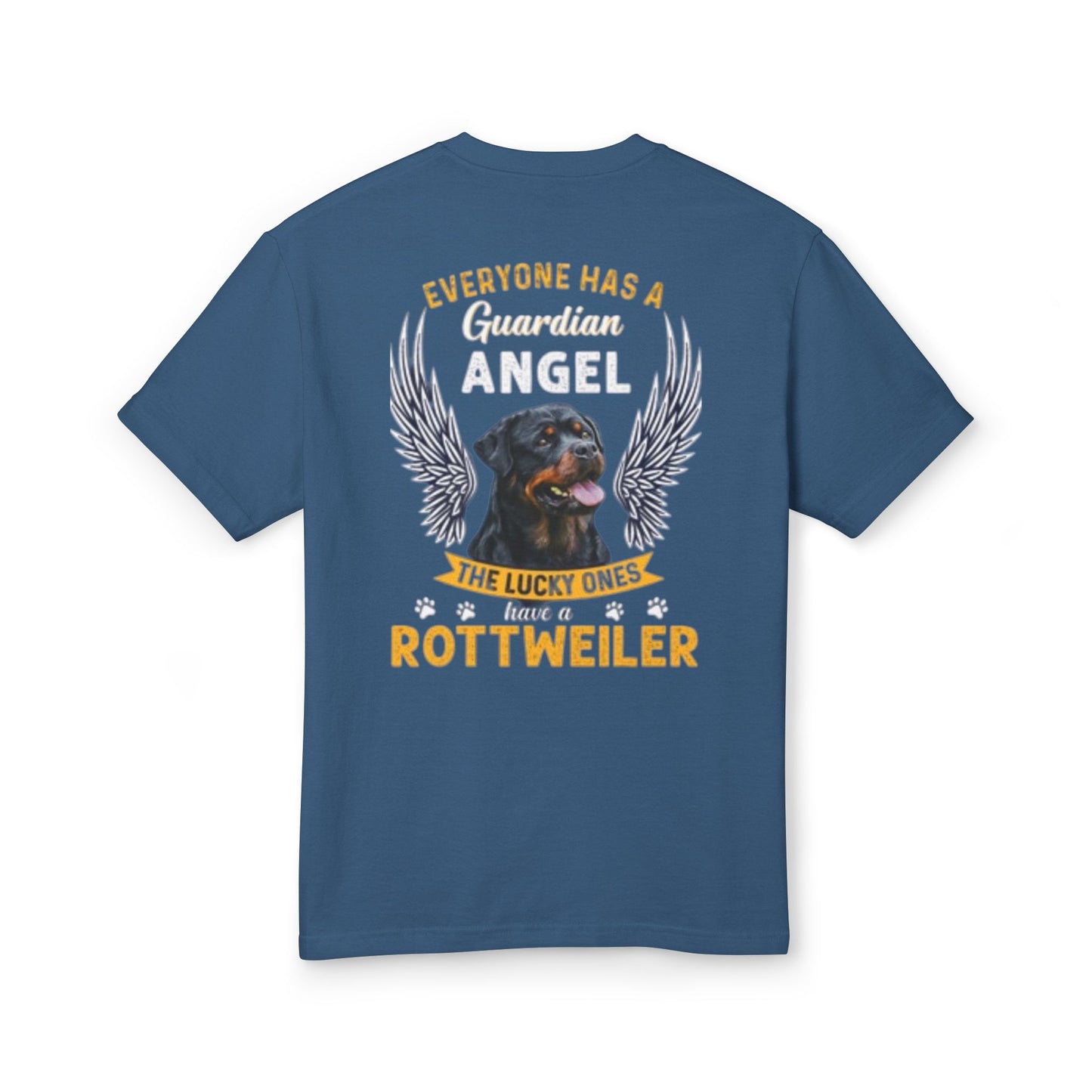 Rottweiler Guardian Angel Tee, Dog Lover Shirt, Pet Memorial Clothing, Animal Lover Gift, Unisex Animal Apparel