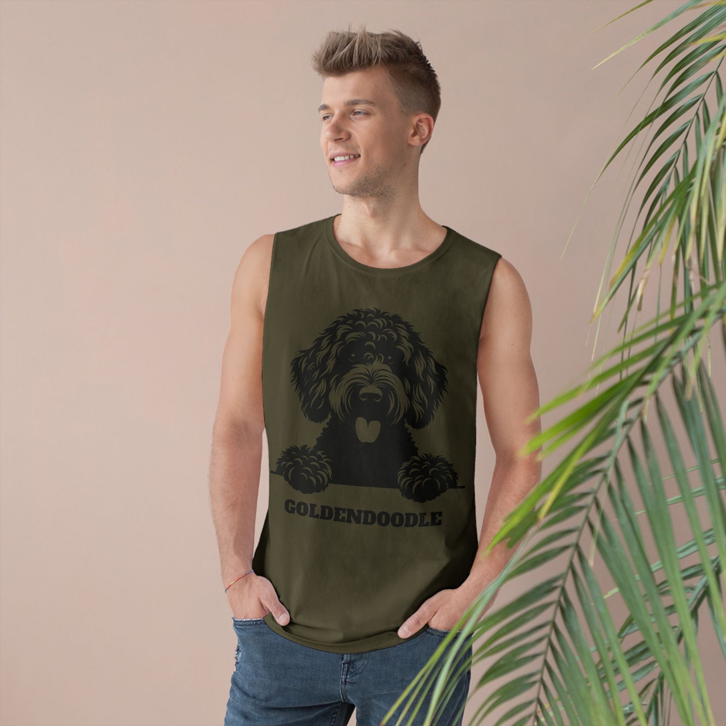 Goldendoodle Lover Unisex Tank Top - Fun Dog Graphic Tee