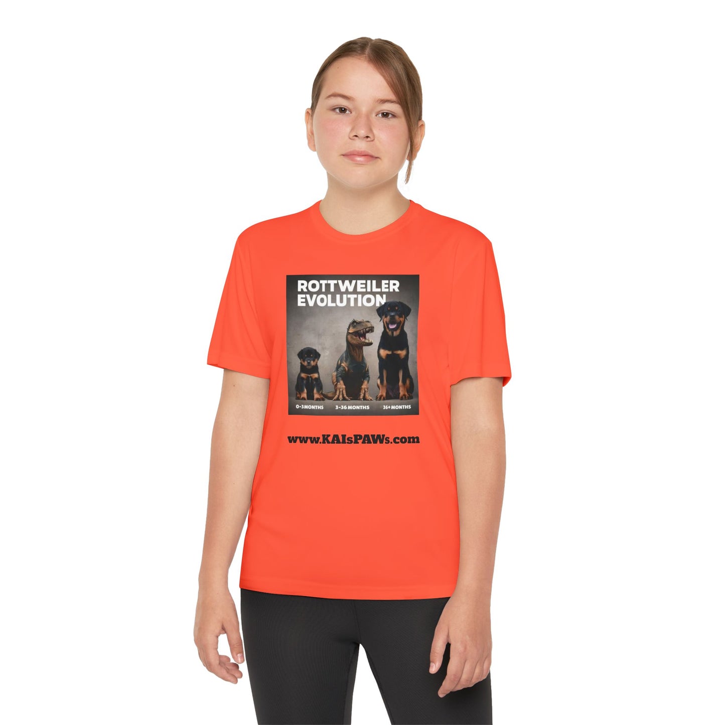 Youth Rottweiler the "Toby shirt" - Fun and Stylish Dog Lover Shirt