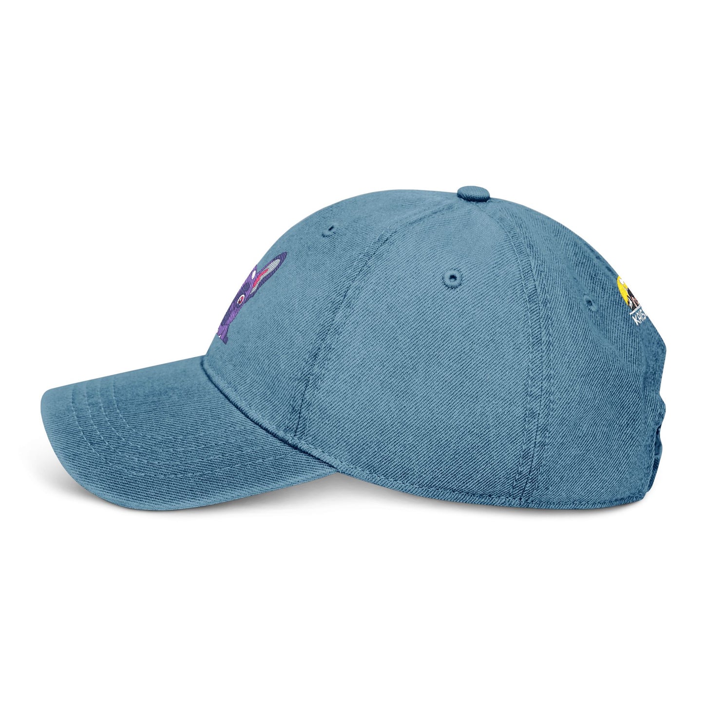 Embroidery French Bulldog Denim Hat - Stylish Cap for Dog Lovers