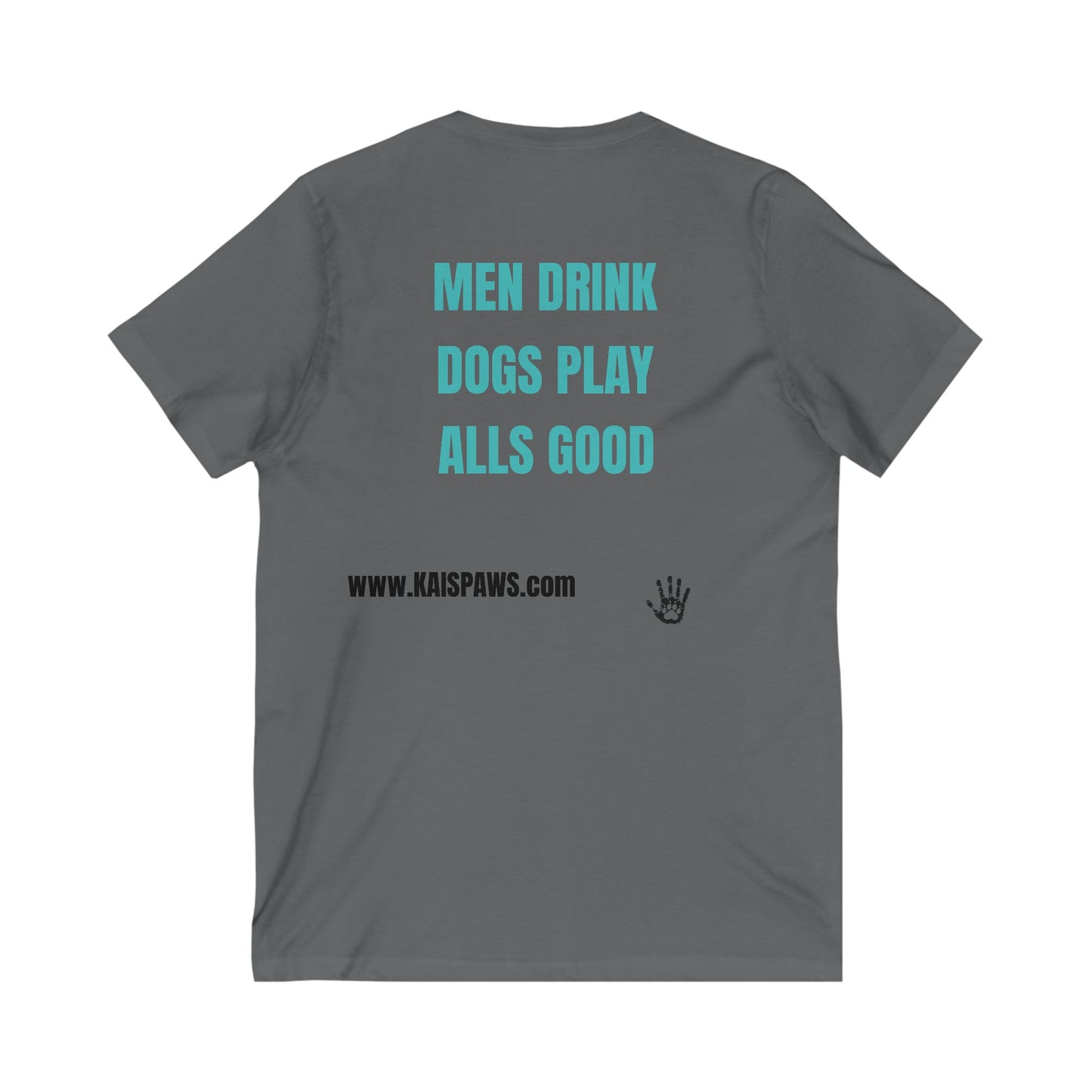 Doberman  Lover's V-Neck Tee, Pet Owner Gift, Funny Dog Shirt, Men's Animal Tee, Casual Wear, Pet Lover Apparel