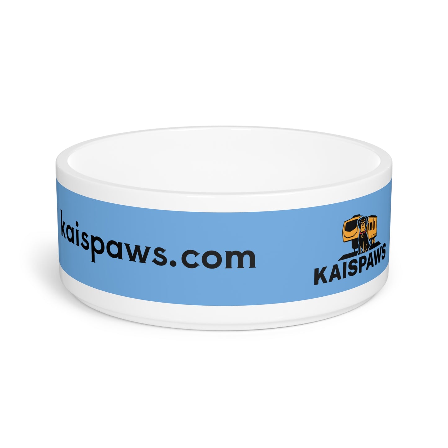 Dog Bowl with 'KAISPAWS' - Perfect for Pet Lovers and RV Enthusiasts