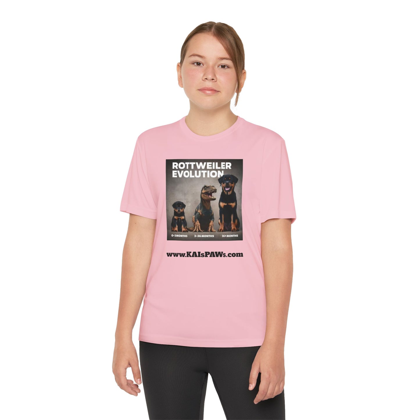 Youth Rottweiler the "Toby shirt" - Fun and Stylish Dog Lover Shirt